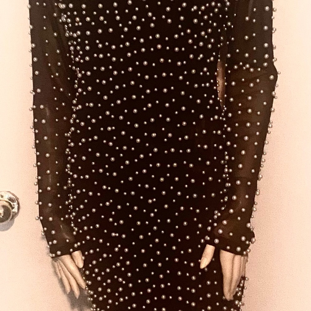 AKIRA New Without Tags black PEARL dress Size Large